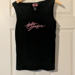 Black Harley Davidson tank top